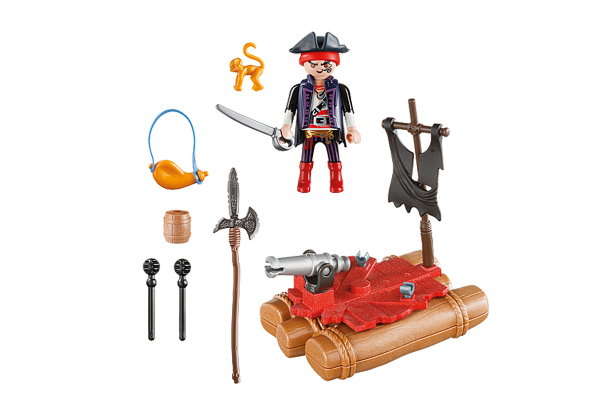 PLAYMOBIL Pirates Pirate Raft Carry Case - 5655