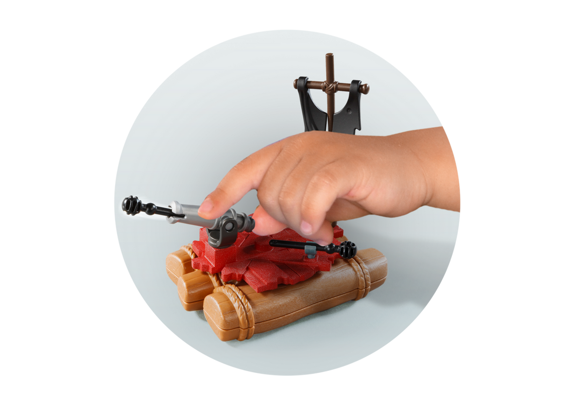PLAYMOBIL Pirates Pirate Raft Carry Case - 5655