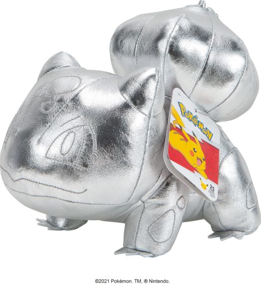 Pokemon 25th Celebration 8" Silver Bulbasaur Plush