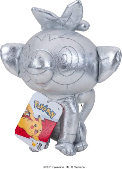 Pokemon 25th Celebration 8" Silver Grookey Plush