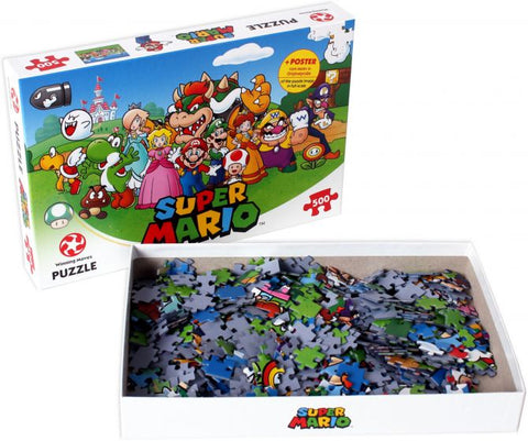 Buy Super Mario Characters Puzzle 120, 252, 500-piece Online in