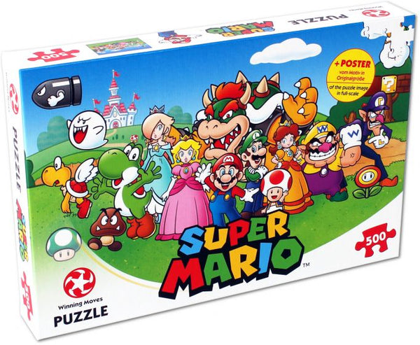 Mario Kart + Friends 500 Piece Puzzle