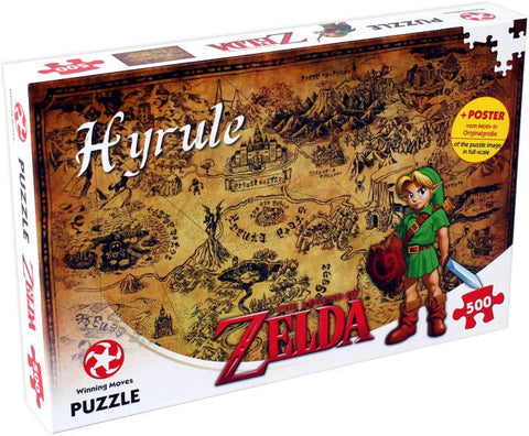 Zelda Hyrule Field 500 Piece Puzzle