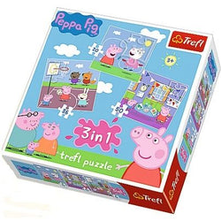 Peppa Pig 3 In 1 Puzzle