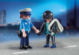 PLAYMOBIL City ACTION Policeman and Burglar Duo Pack - 9218
