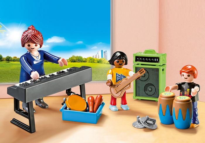 PLAYMOBIL City Life Music Class Carry Case - 9321