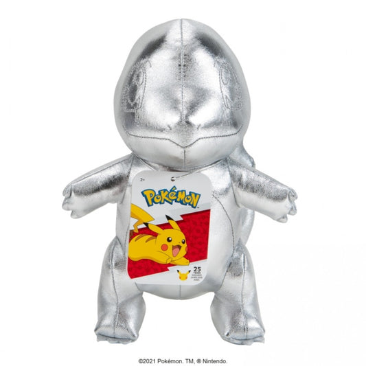 Pokemon 25th Celebration 8" Silver Charmander Plush