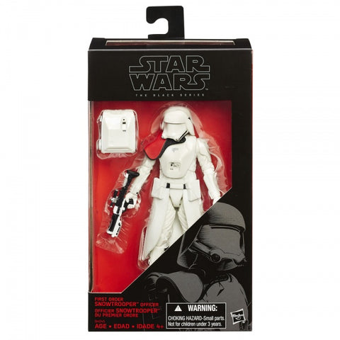 Star Wars Black Series First Order Snowtrooper Officer (Non Mint Packaging)