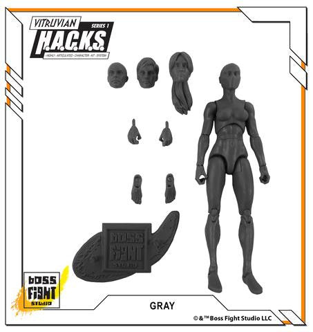 VITRUVIAN H.A.C.K.S. ACTION FIGURE BLANK - FEMALE BODY