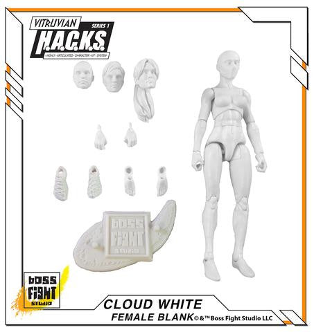 VITRUVIAN H.A.C.K.S. ACTION FIGURE BLANK - FEMALE BODY