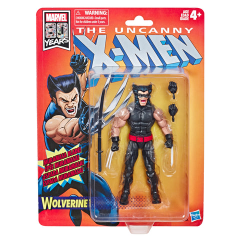 Marvel Legends X-Men Retro Series Wolverine Action Figure