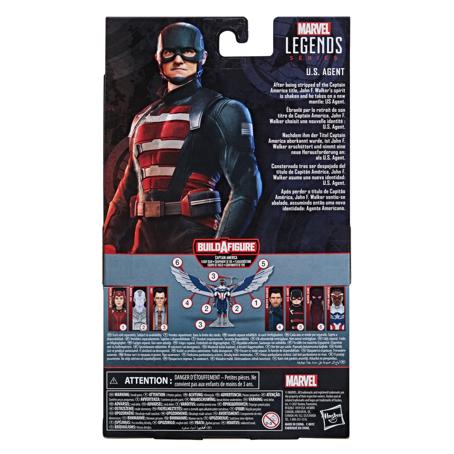 Hasbro Marvel Legends Series 6-Inch Action Figure U.S. Agent
