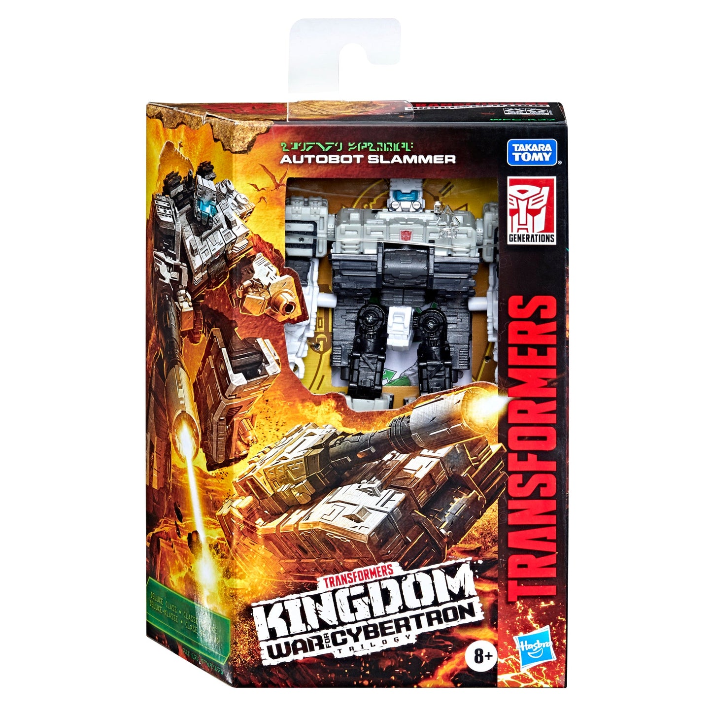 Transformers Generations War for Cybertron: Kingdom Deluxe WFC-K33 Autobot Slammer