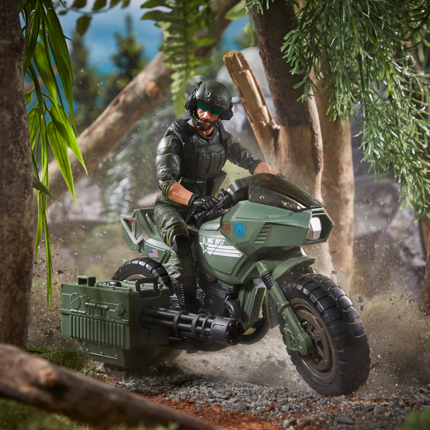 G.I. Joe Classified Series Alvin “Breaker” Kinney with RAM Cycle