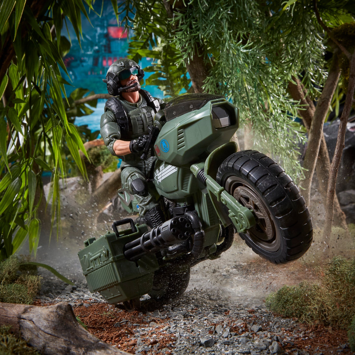 G.I. Joe Classified Series Alvin “Breaker” Kinney with RAM Cycle