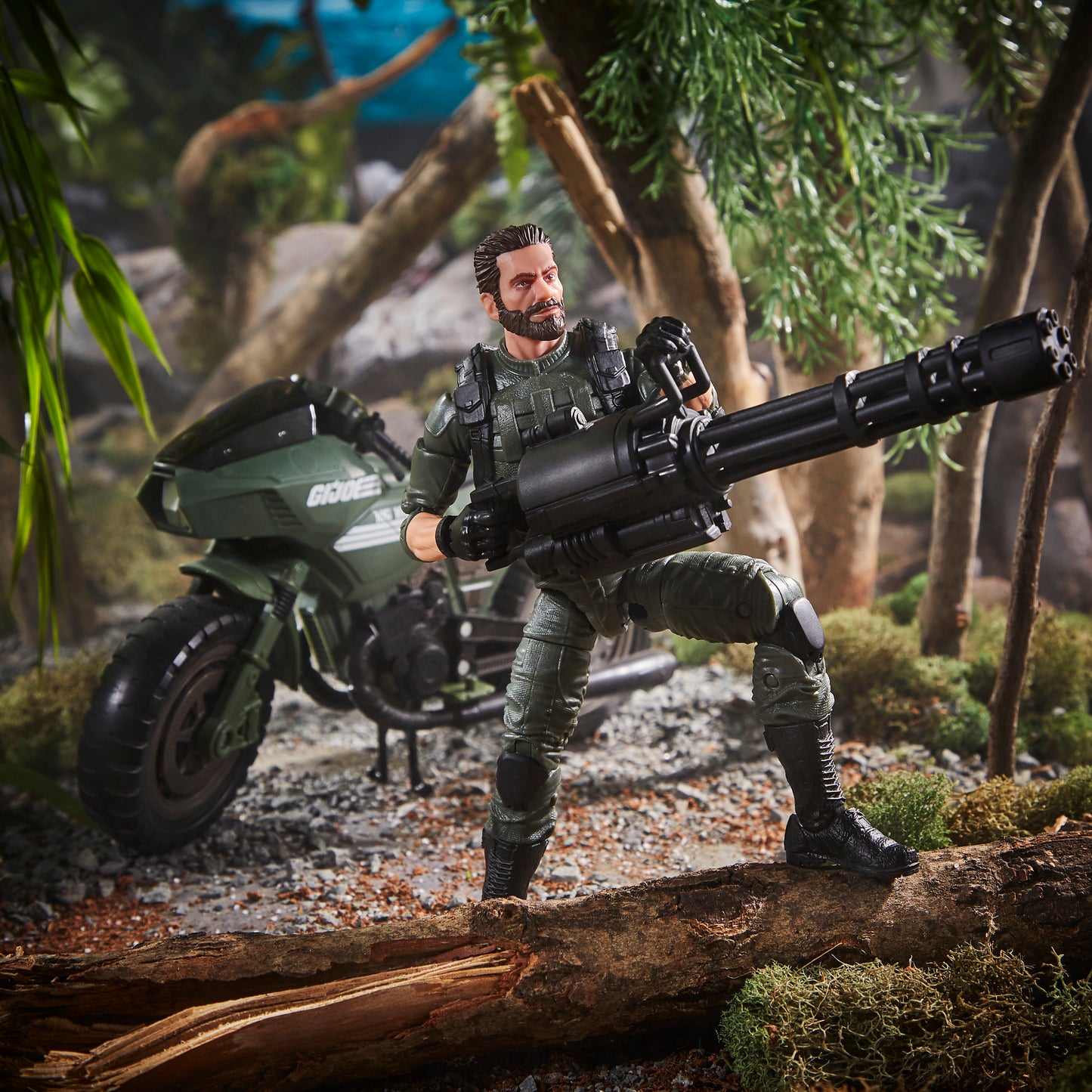 G.I. Joe Classified Series Alvin “Breaker” Kinney with RAM Cycle