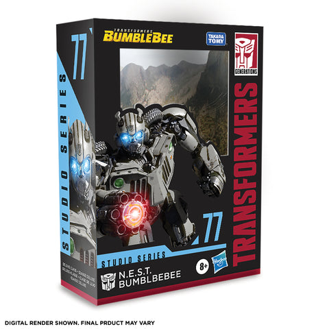 Transformers Studio Series 77 Deluxe Transformers: Bumblebee N.E.S.T. Bumblebee