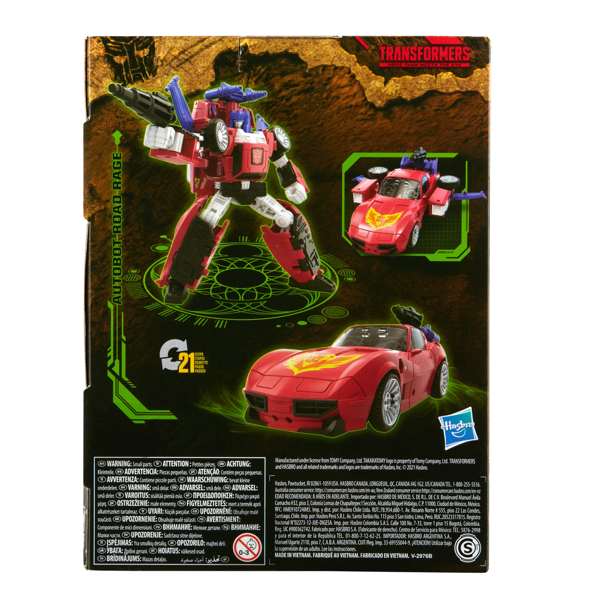 Transformers Generations War for Cybertron: Kingdom Deluxe WFC-K41 Autobot Road Rage