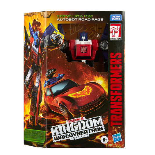 Transformers Generations War for Cybertron: Kingdom Deluxe WFC-K41 Autobot Road Rage