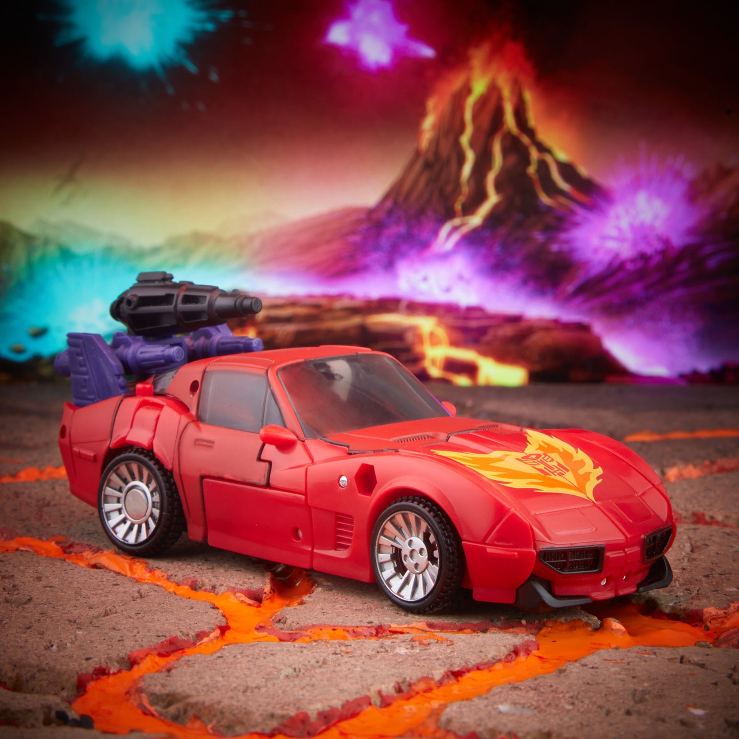 Transformers Generations War for Cybertron: Kingdom Deluxe WFC-K41 Autobot Road Rage