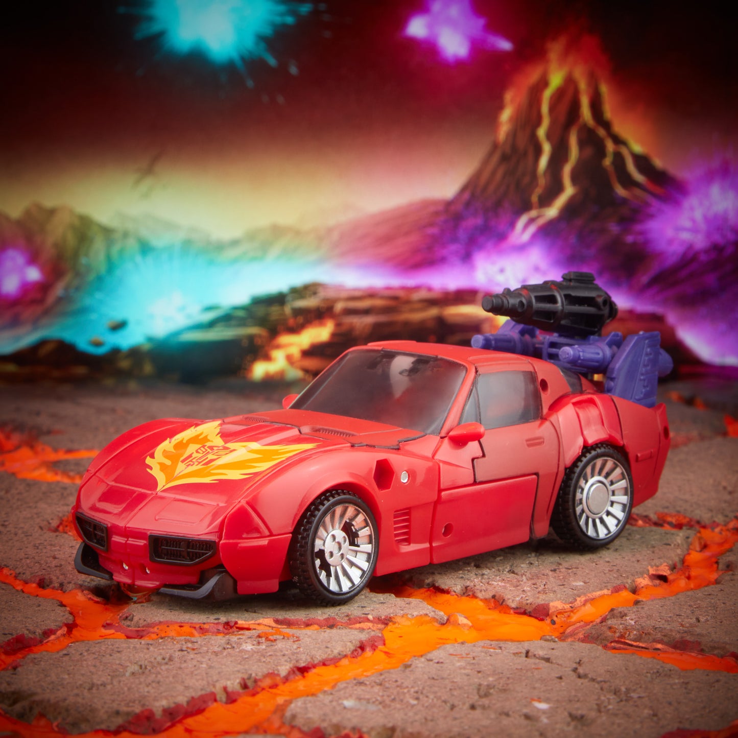 Transformers Generations War for Cybertron: Kingdom Deluxe WFC-K41 Autobot Road Rage