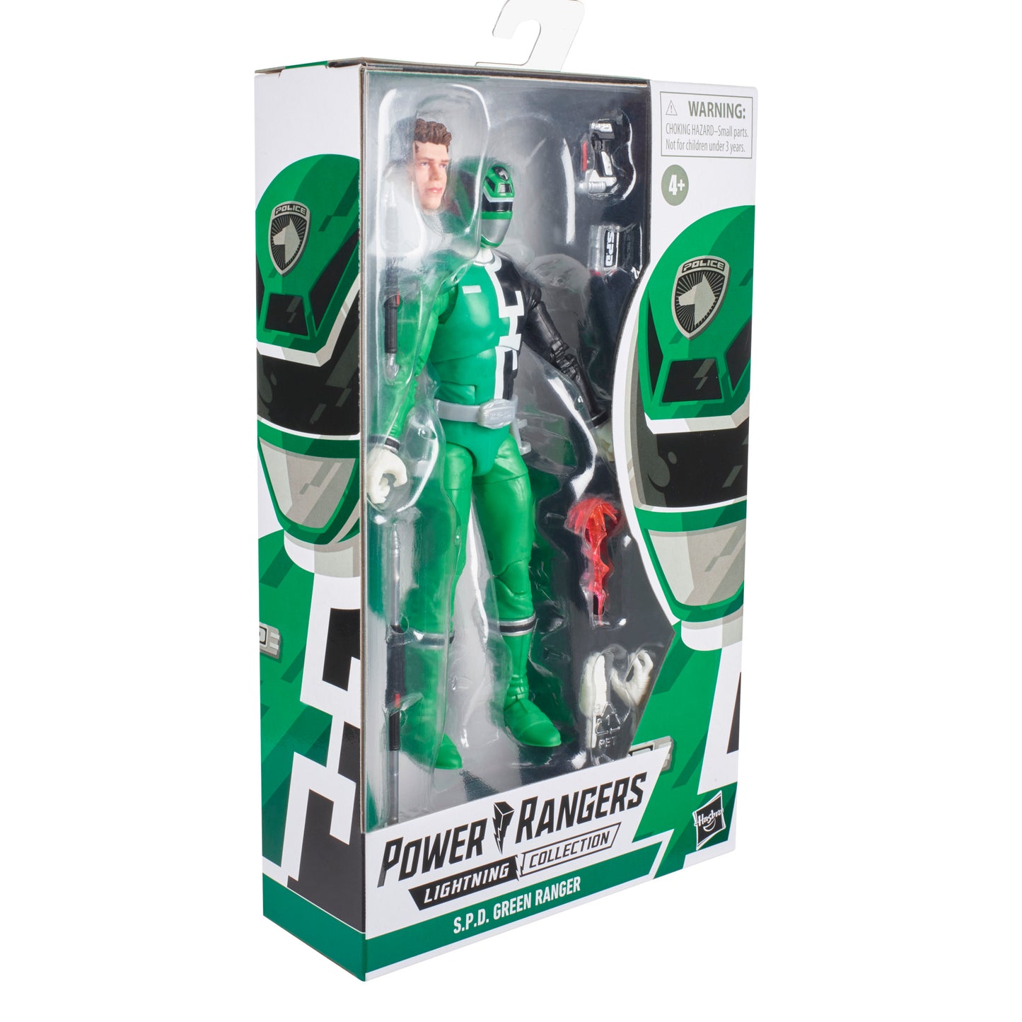 Power Rangers Lightning Collection S.P.D. Green Ranger Figure - Pre-order