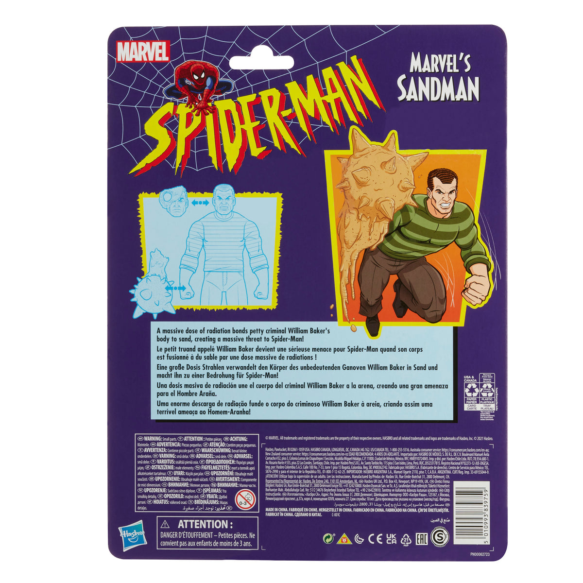Hasbro Marvel Legends Series Marvel’s Sandman