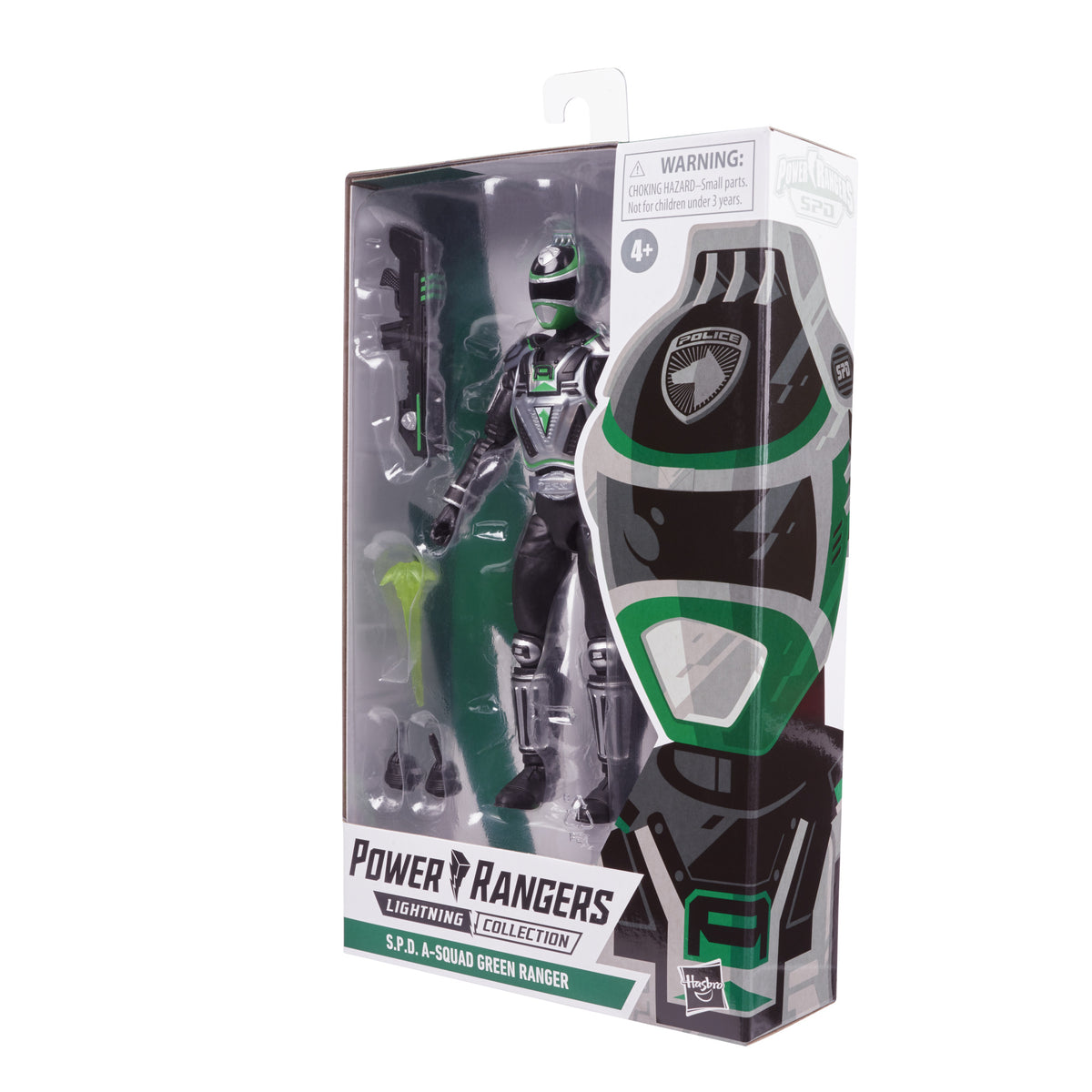 Power Rangers Lightning Collection S.P.D. A-Squad Green Ranger Figure (Crushed Box)