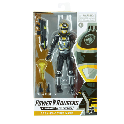 Power Rangers Lightning Collection S.P.D. A-Squad Yellow Ranger Figure