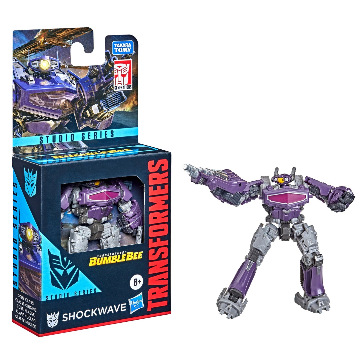 Transformers Studio Series Core Class Transformers: Bumblebee Shockwave