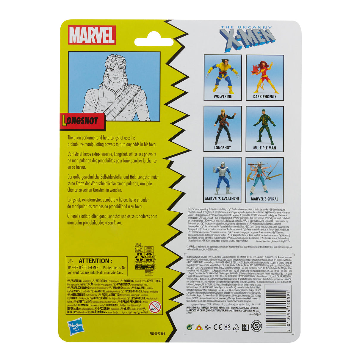 Marvel Legends Series Classic Longshot - PRE-ORDER