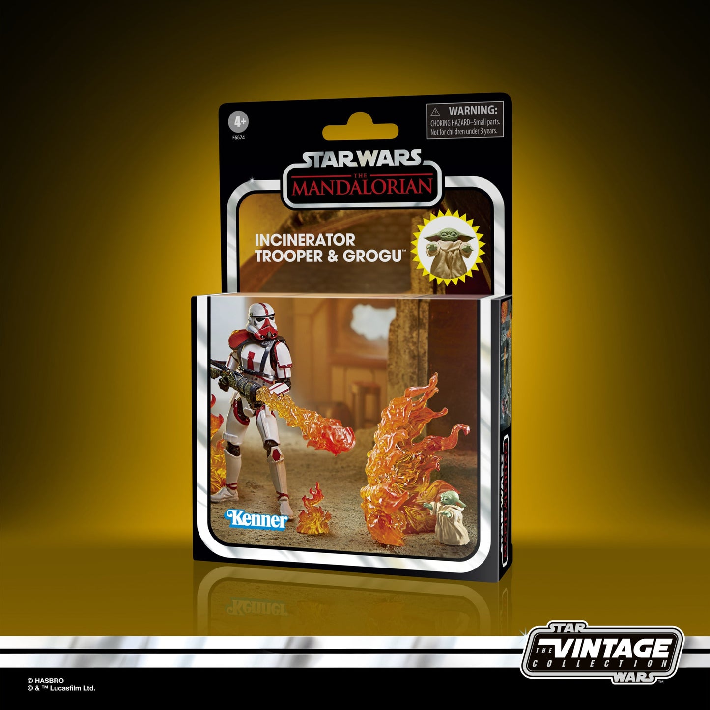 Star Wars The Vintage Collection Deluxe Incinerator Trooper & Grogu