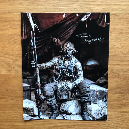 PAUL KASEY AS EDRIO TWO TUBES 8X10 AUTOGRAPHED