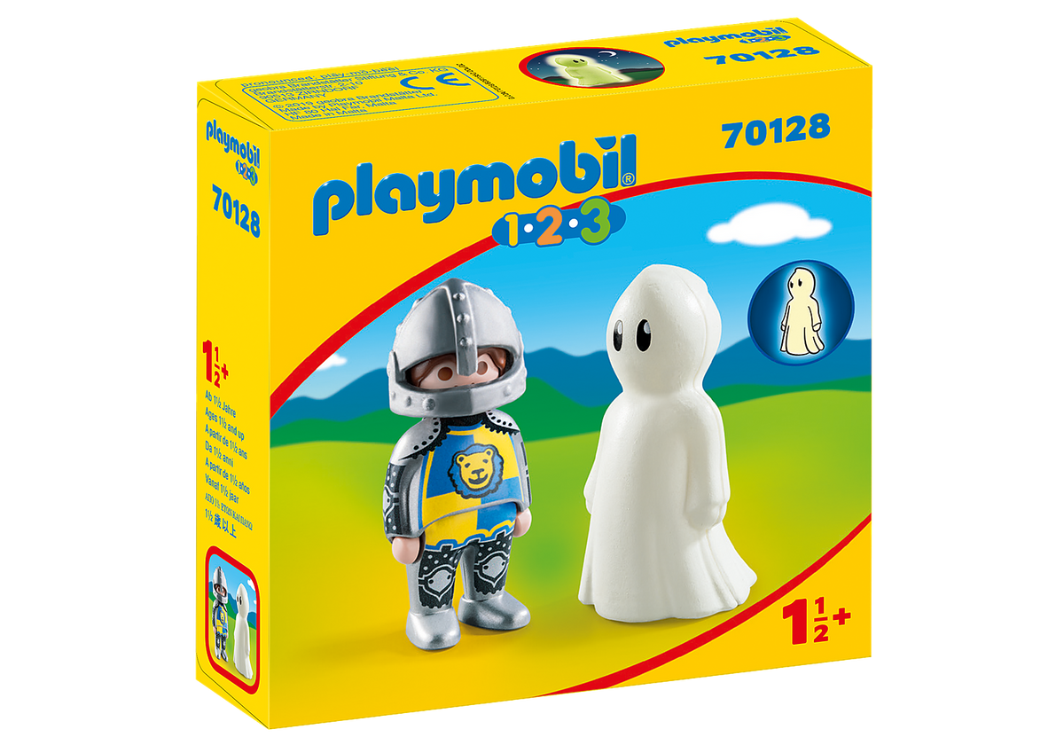 PLAYMOBIL 1.2.3 - Knight with Ghost - 70128