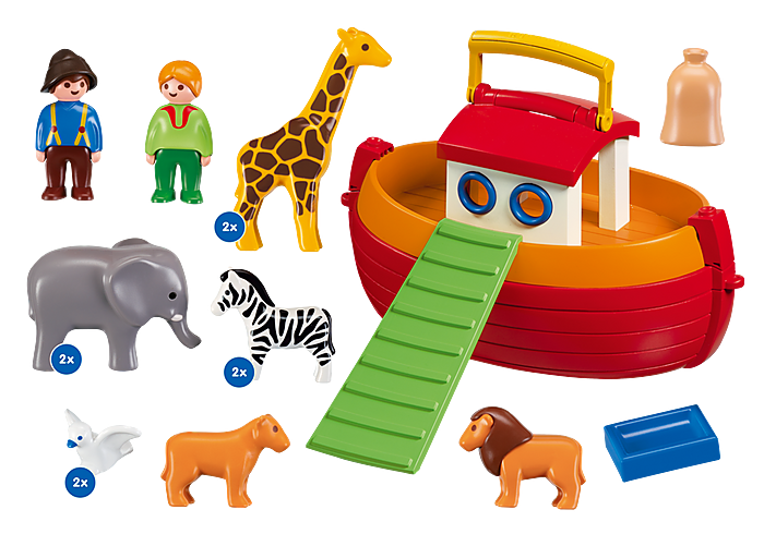 Playmobil My Take Along 1.2.3 Noah´s Ark - 6765