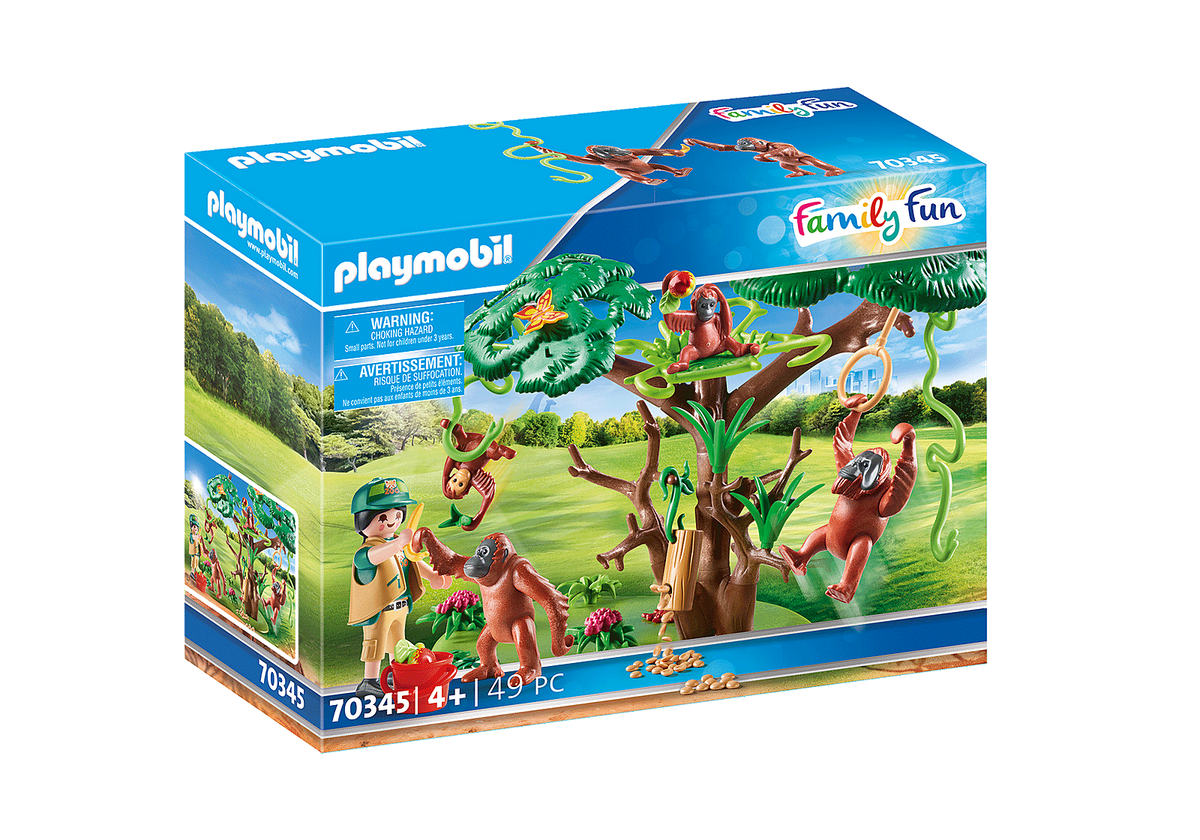 PLAYMOBIL Orangutans with Tree - 70345