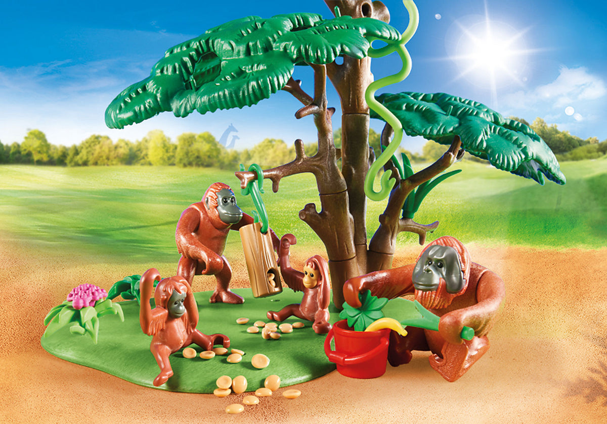 PLAYMOBIL Orangutans with Tree - 70345