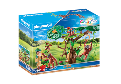 PLAYMOBIL Orangutans with Tree - 70345