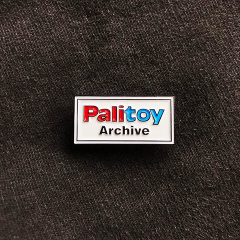 PALITOY ARCHIVE PIN BADGE 01 - LOGO - PRE-ORDER