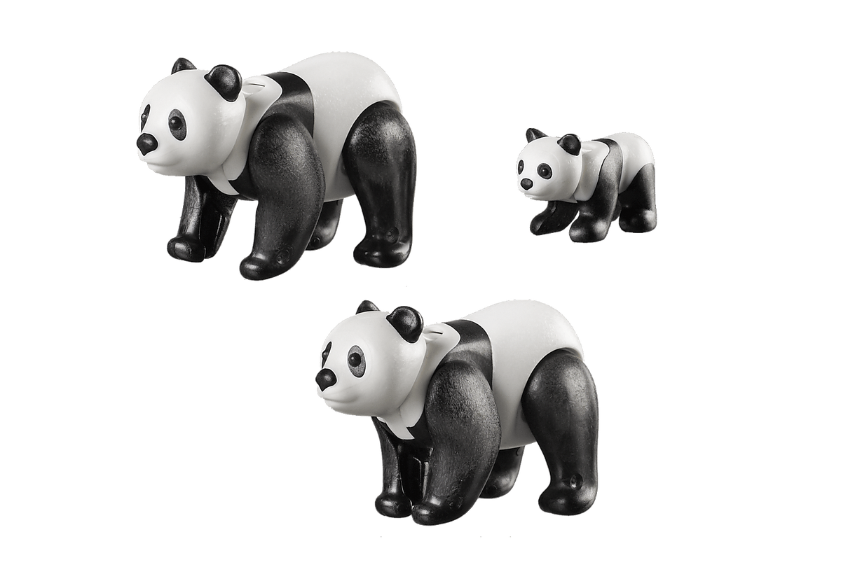 PLAYMOBIL Pandas with Cub - 70353