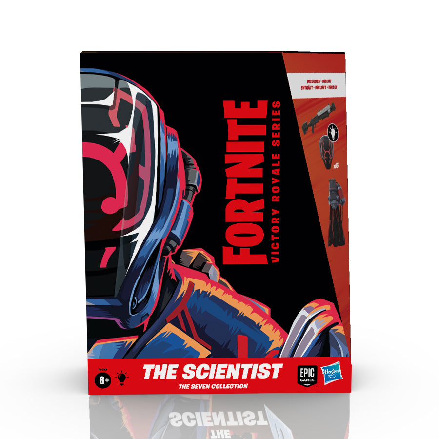Hasbro Fortnite Victory Royale Series The Scientist Collectible Action Figure with Accessories - Ages 8 and Up, 6-inch