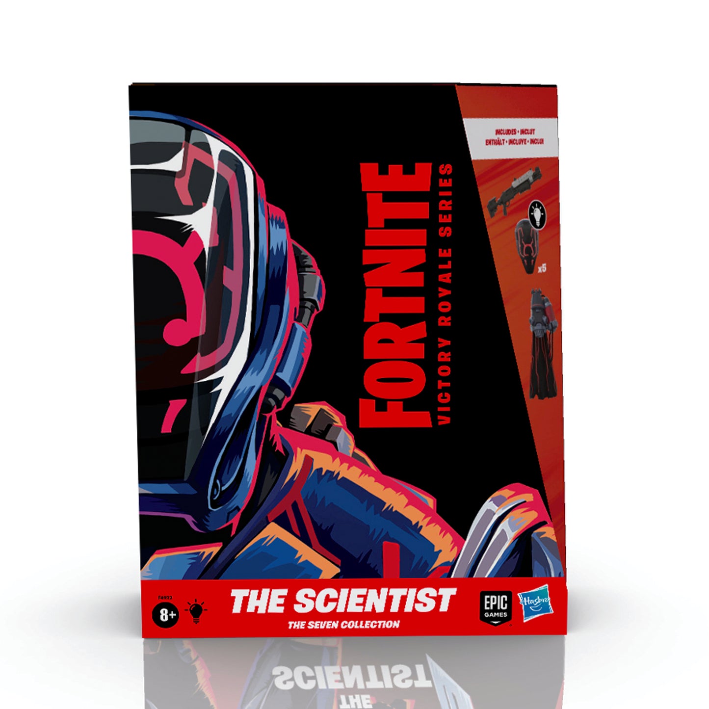 Hasbro Fortnite Victory Royale Series The Scientist Collectible Action Figure with Accessories - Ages 8 and Up, 6-inch