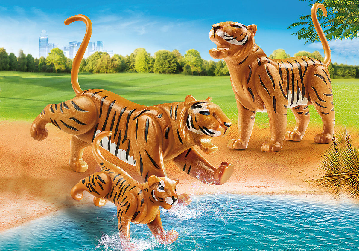 PLAYMOBIL Tigers with Cub - 70359