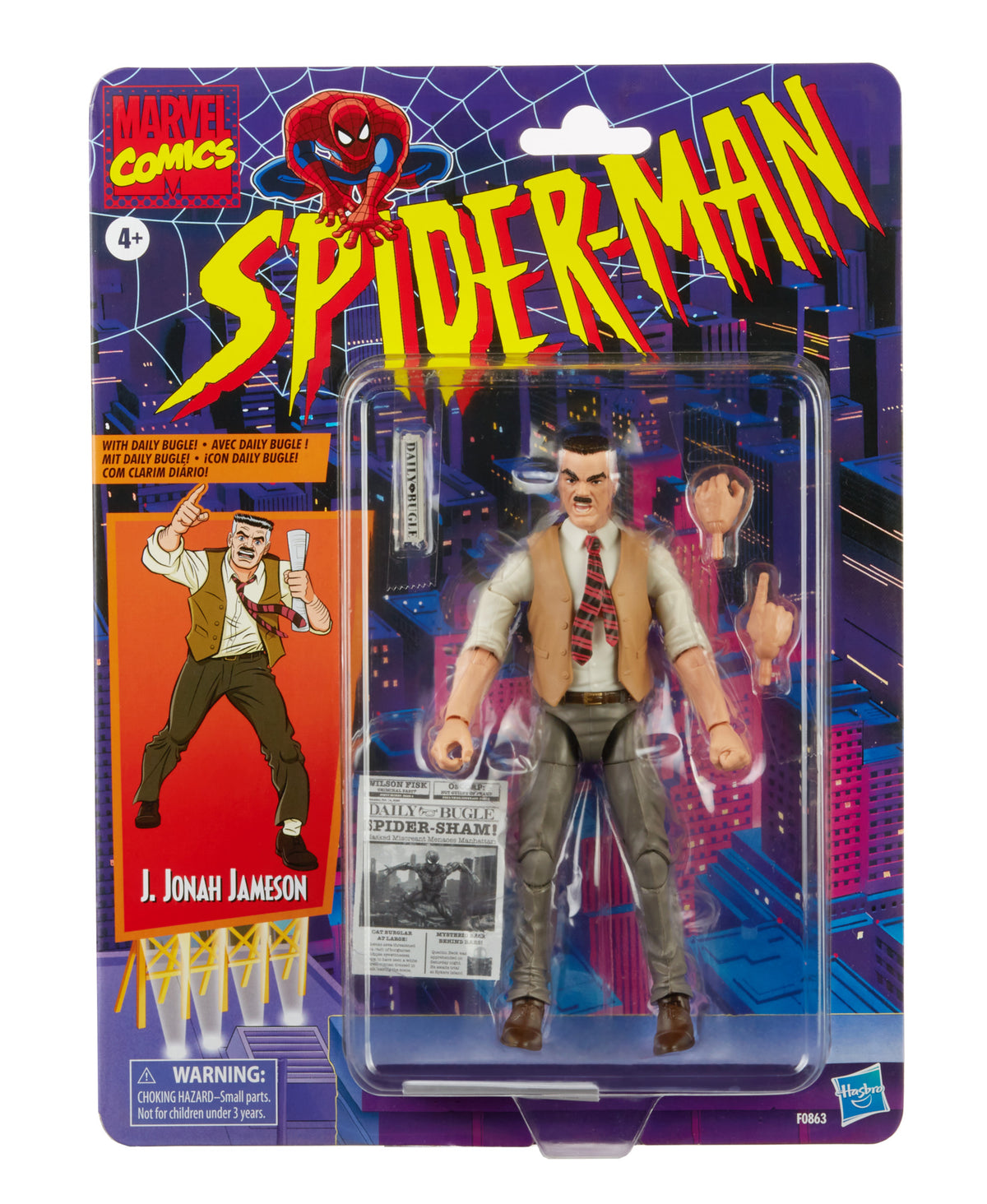 Marvel Legends Retro Action Figure Exclusive - J. Jonah Jameson