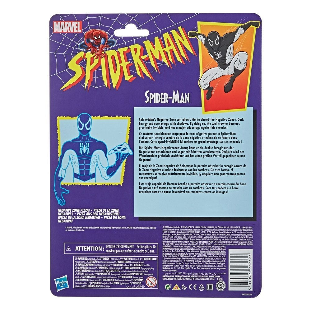 Marvel Legends Retro Negative Zone Spider-Man Figure