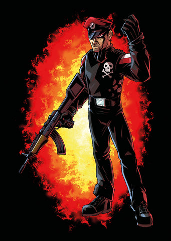 ROLL OUT ROLL CALL PRE-ORDER THE BLACK MAJOR - A3 PRINT BY ED PIRRIE & JOHN-PAUL BOVE