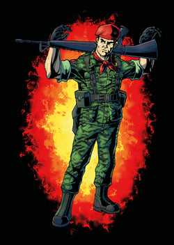 ROLL OUT ROLL CALL PRE-ORDER SET OF 4 ACTION FORCE A6 POST CARDS BY ED PIRRIE & JOHN-PAUL BOVE